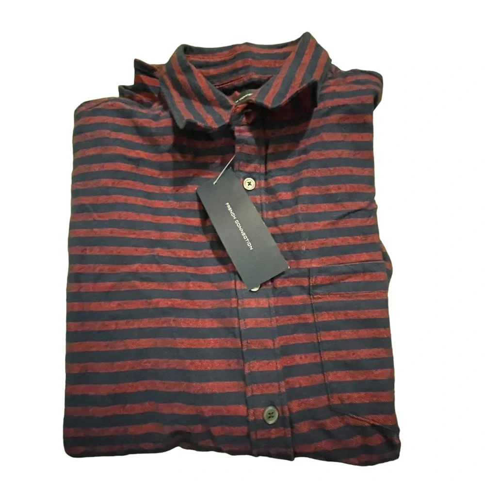 French Connection LS shirt size Small - Picture 9 of 12